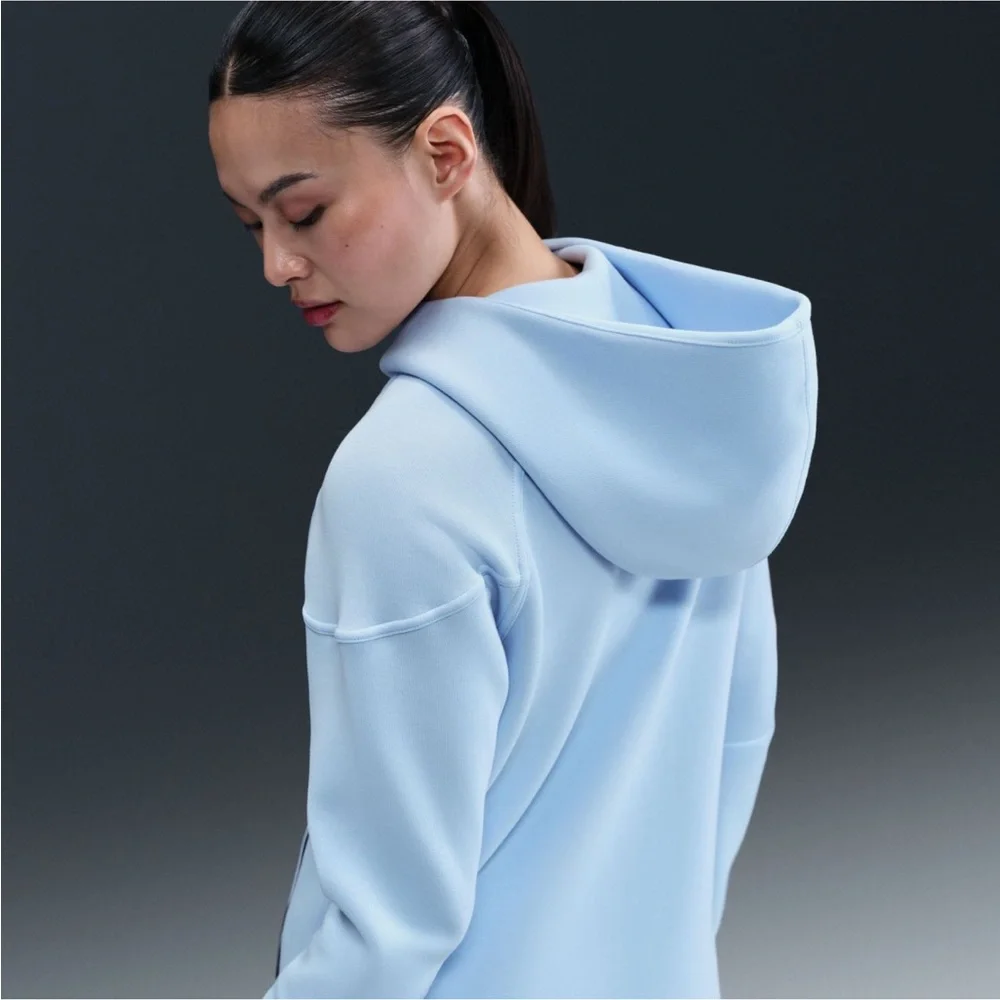 NWT Women's Nike SPTCAS Sportswear Tech Fleece Windrunner Full Zip Hoodie XS - Picture 8 of 10